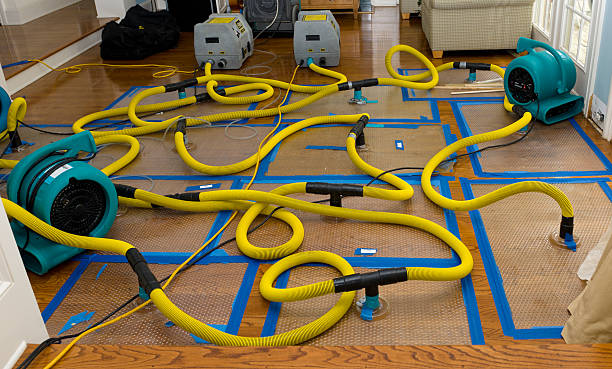 Professional Storm Water Damage Restoration technician working in Indian Wells, AZ